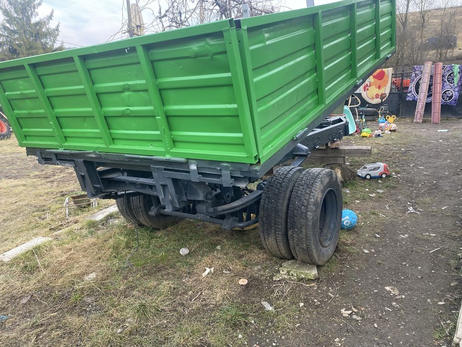 Utb romaneasca 445 ,550 cu remorca basculabila