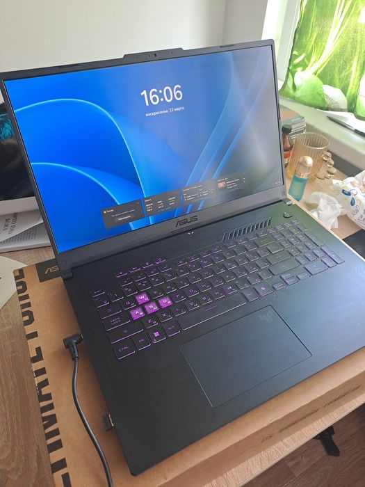 Игравой ноутбук Asus Tuf gaming 

Отрываю от души