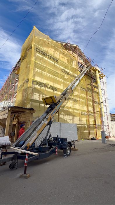Inchiriez lift materiale pentru constructii si mobila, schela de inchiriat