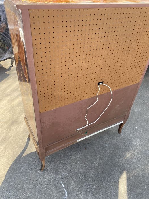 Винтидж шкаф интарзия Louis XV стил Франция 1930