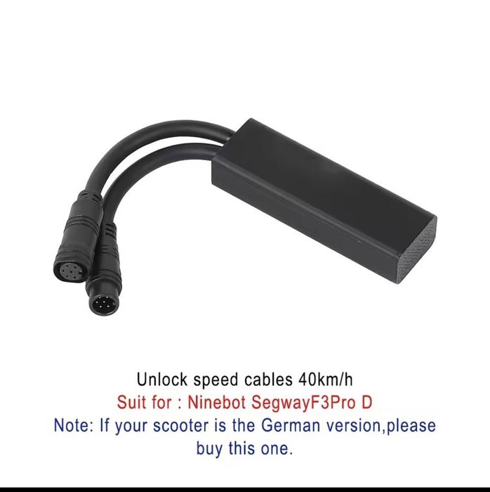 Cablu pt deblocarea limitei de viteză Ninebot Segway F3/ F3 pro  D