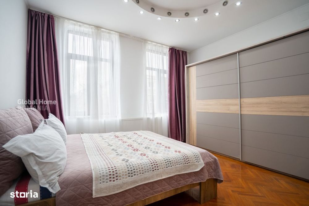 6-Room Apartment  Cismigiu Garden  Private Heating System  Parking
