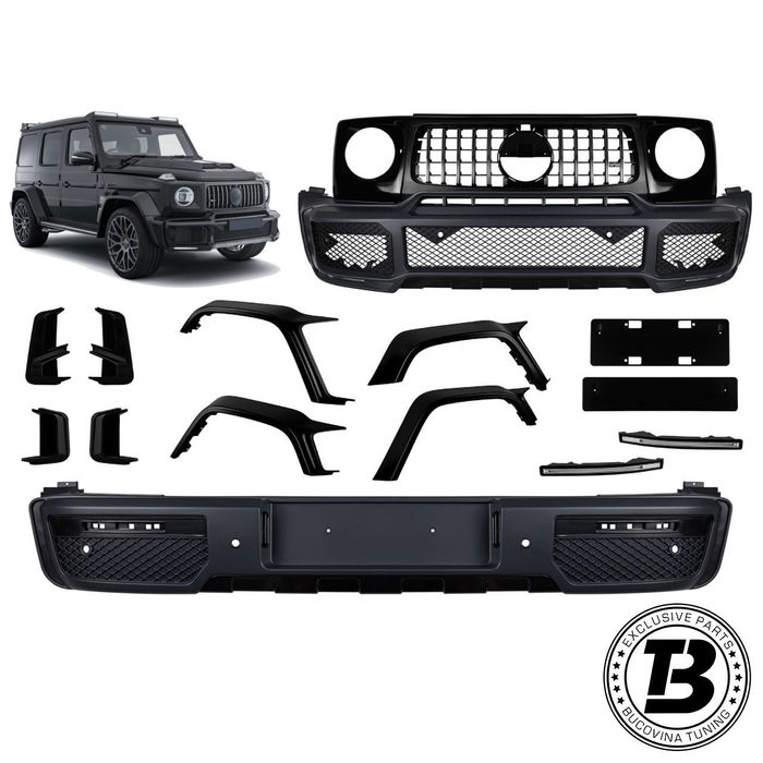 Pachet Exterior compatibil cu Mercedes G Class W463 G800 Design