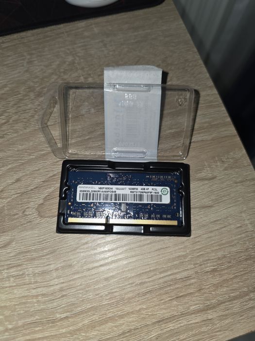 Placa 4GB RAM ddr3L