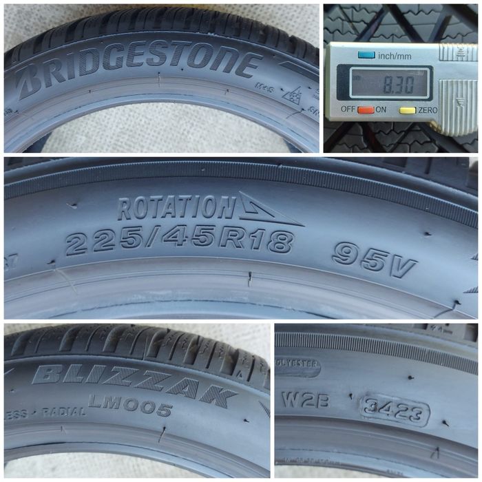 O bucată 225/45 R18 M+S iarnă - una Semperit Bridgestone Continental