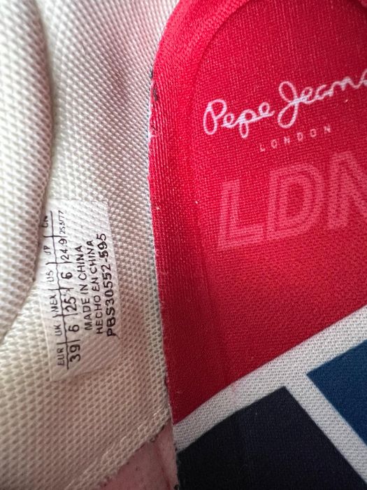 Ocazie!Lot 2 perechi:Pepe Jeans 39 si Asics 39.5