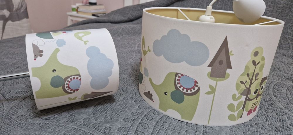 Лампи за детска стая в пастелни цветове!