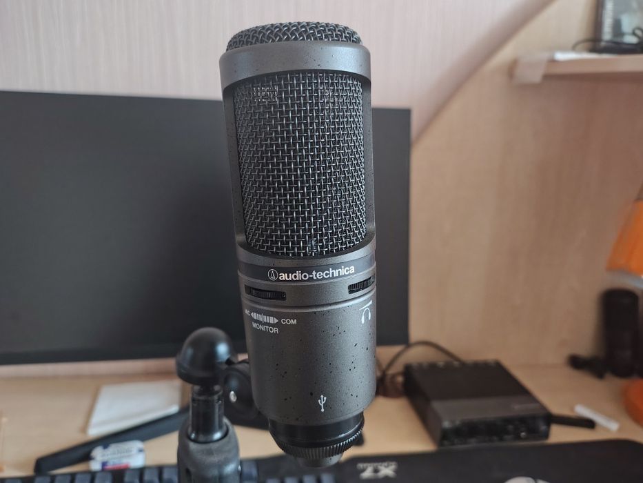 Микрофон Audio Technica AT2020 USB Plus