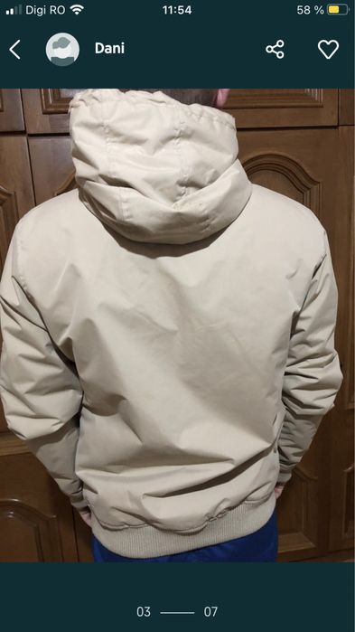 Geacă  de iarnă noi cu etichetă