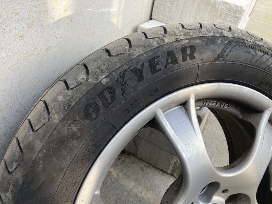Set Roti 205/ 55 R16 ( Anvelope 2024 Vara Goodyear + Jante Aliaj)