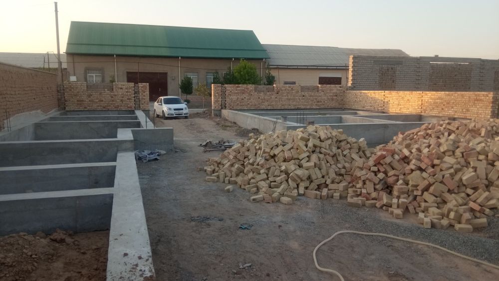 Ер сотилади фундамент куйилган Арма карказли мулжал жура балки каманди