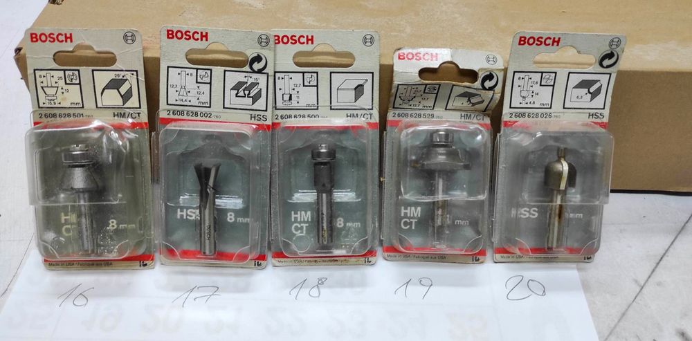 BOSCH Професионални фрезери за оберфреза