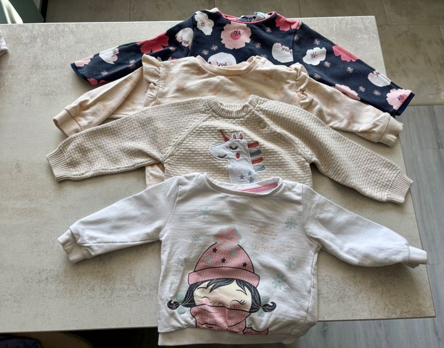 Голям лот дрехи 80см