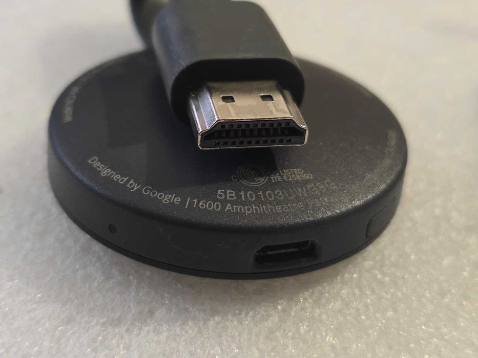 Google Chromecast 2 (Model NC2-6A5), Full HD 1080p, Wi-Fi Dual-Band