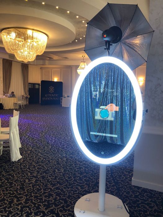 Cabina foto tip oglinda Magic Mirror Pro Touch Oval