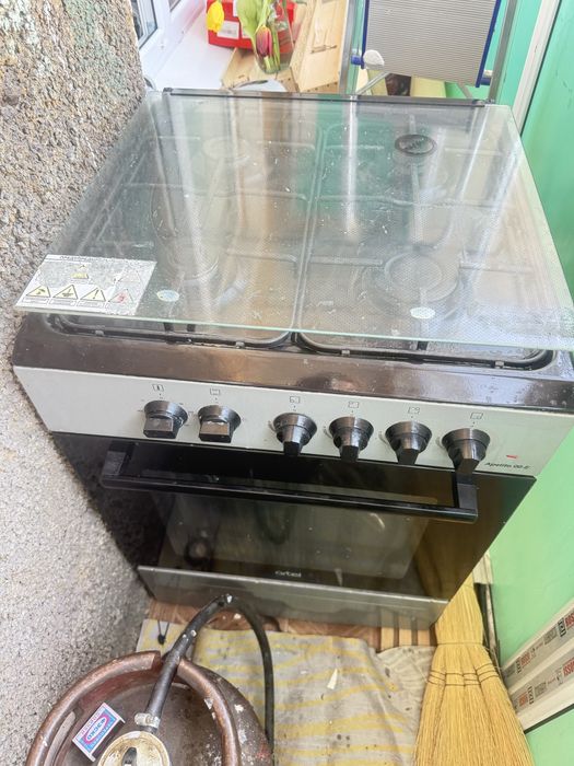 газ плита балонмен artel