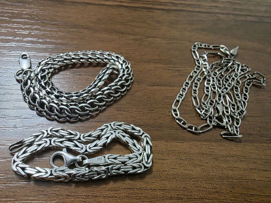 Браслеты, кольца, цепочка