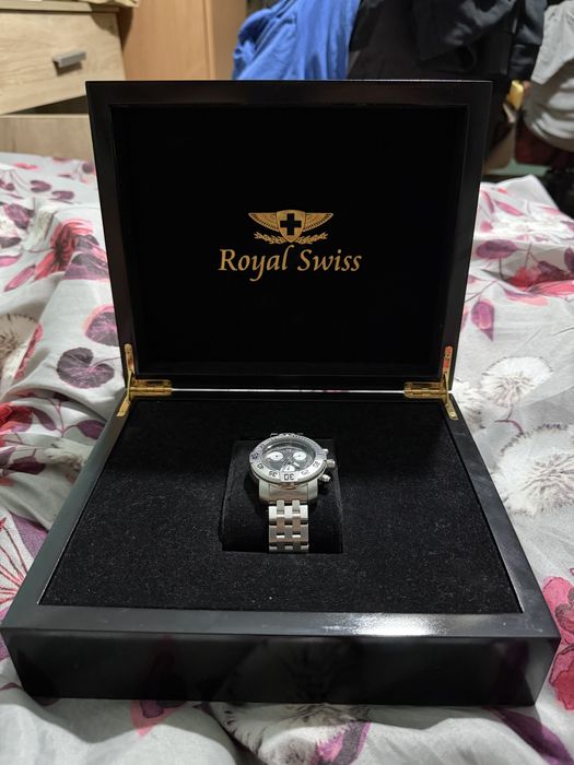 Ceas Royal Swiss original – cutie și acte