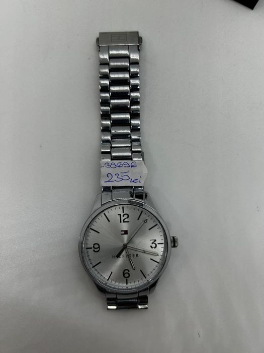 Tommy Hilfiger, Ceas de otel inoxidabil, Argintiu -D-