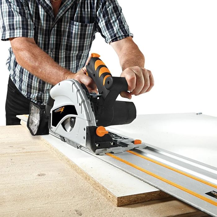Circular de mana cu sine di ghidaj woodstar scheppach pl55
