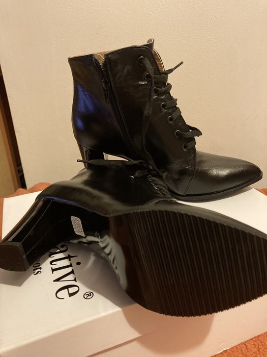 Botine dama piele Superlative