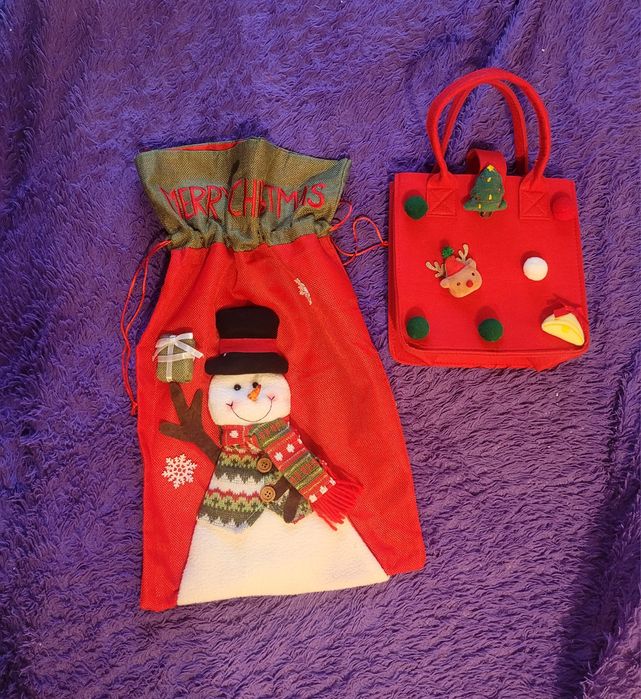 Новогодний мешочек и сумочка