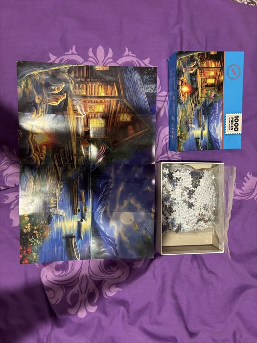 Пъзели от 1000 части и детски пъзел