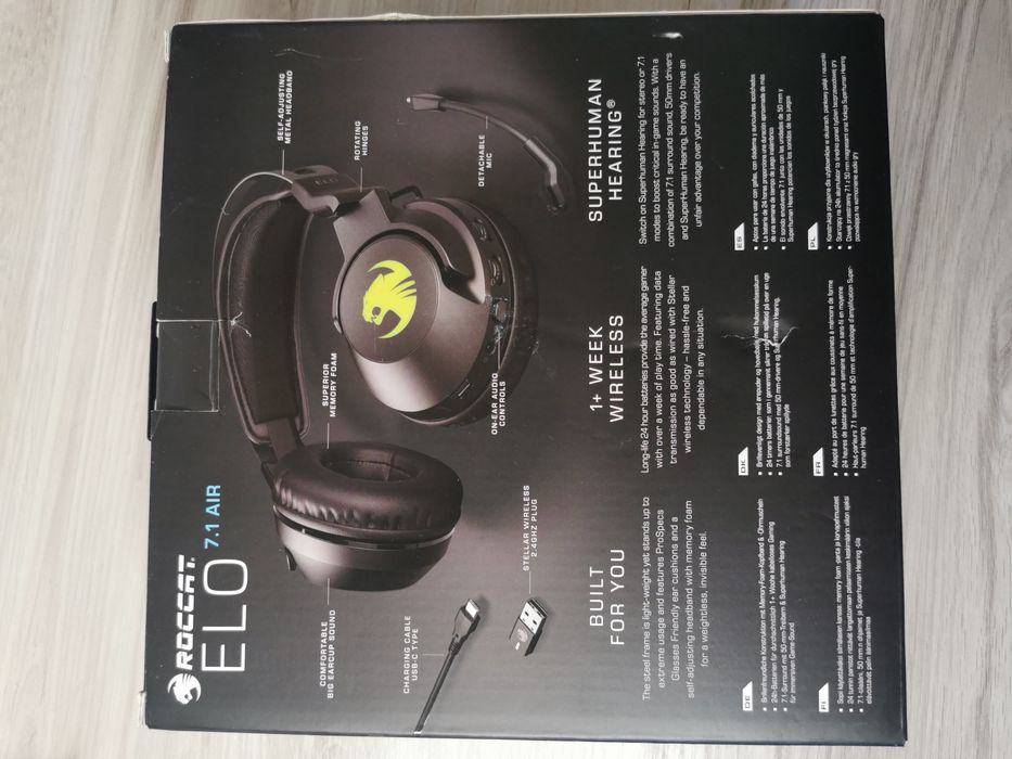 Căsti wireless Roccat Elo 7.1 air
