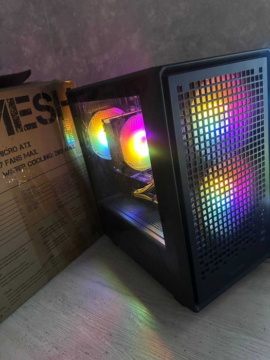 Игровой кейс / 12 ядер 24 потока / 16 gb озу / rx 570 4gb