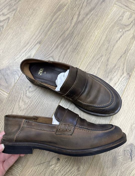 Birkenstock и лоферы zara