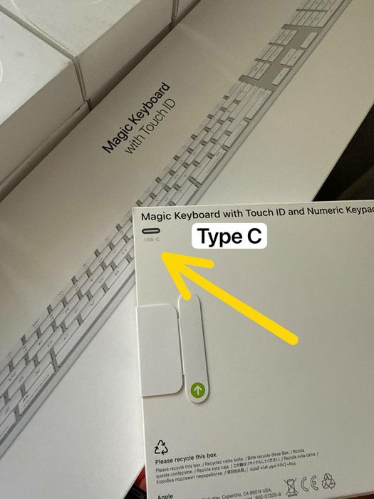 Apple Magic Keyboard, USB-C, White