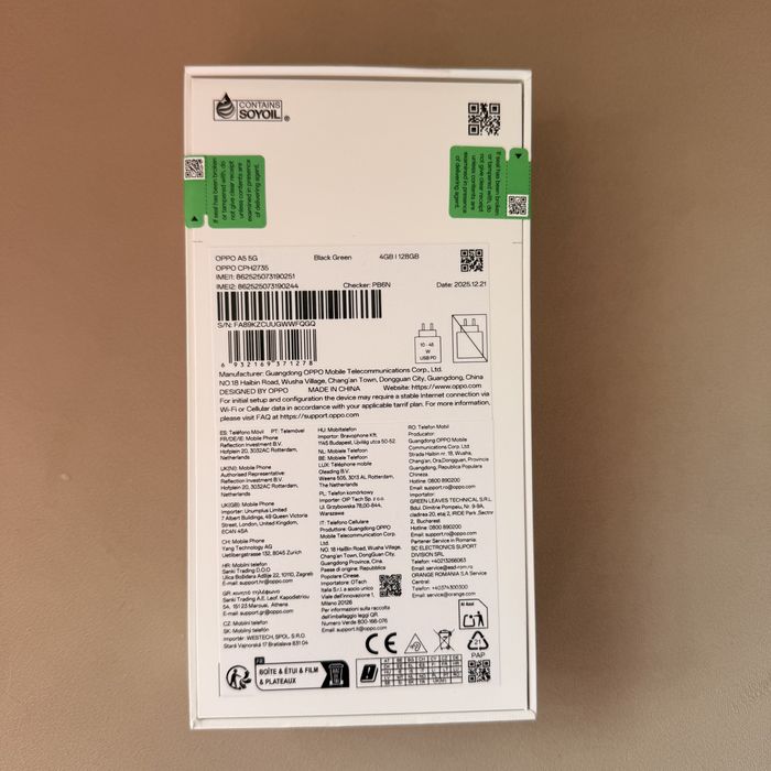 OPPO A5 5G – 4GB RAM / 128GB