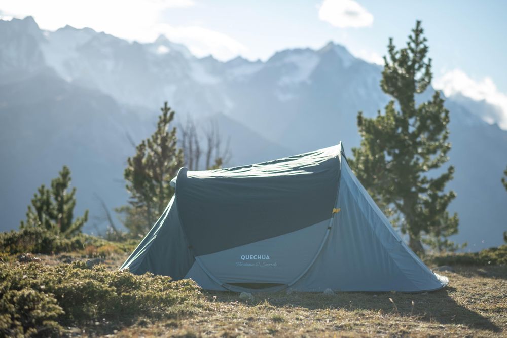 Cort de camping instant 2 locuri, 2 - produs resigilat Decathlon