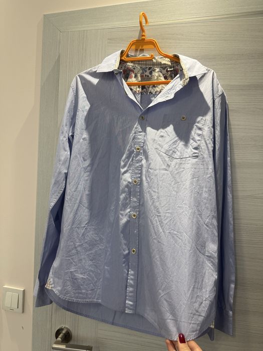 Мъжка риза Ted Baker 100% памук-размер 5 - L