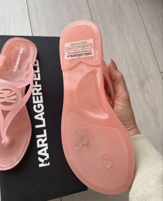 Papuci Karl Lagerfeld marime 35 noi