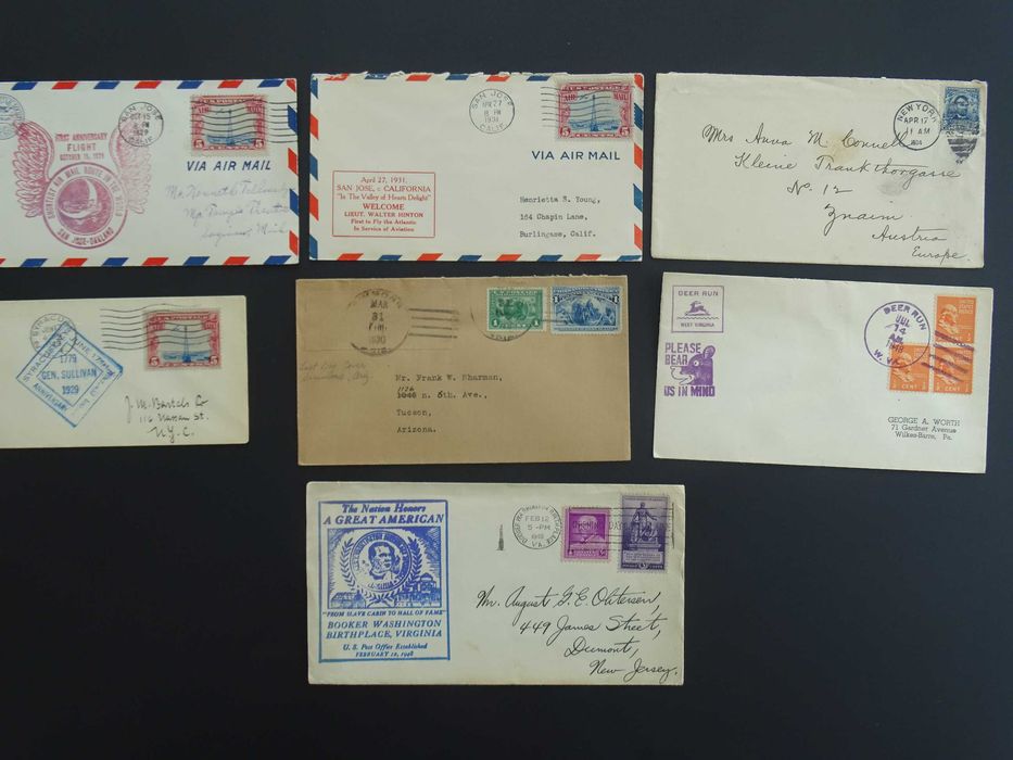USA/SUA 1900-1945 , 50 plicuri circulate (Lot 4004)