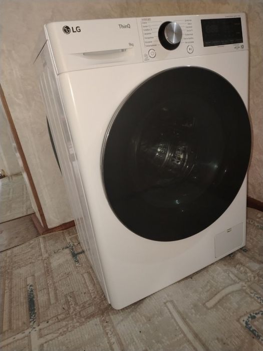 Lg 9 kg Avtomat kirmoshina holati yangi ideal ishlatilmagan