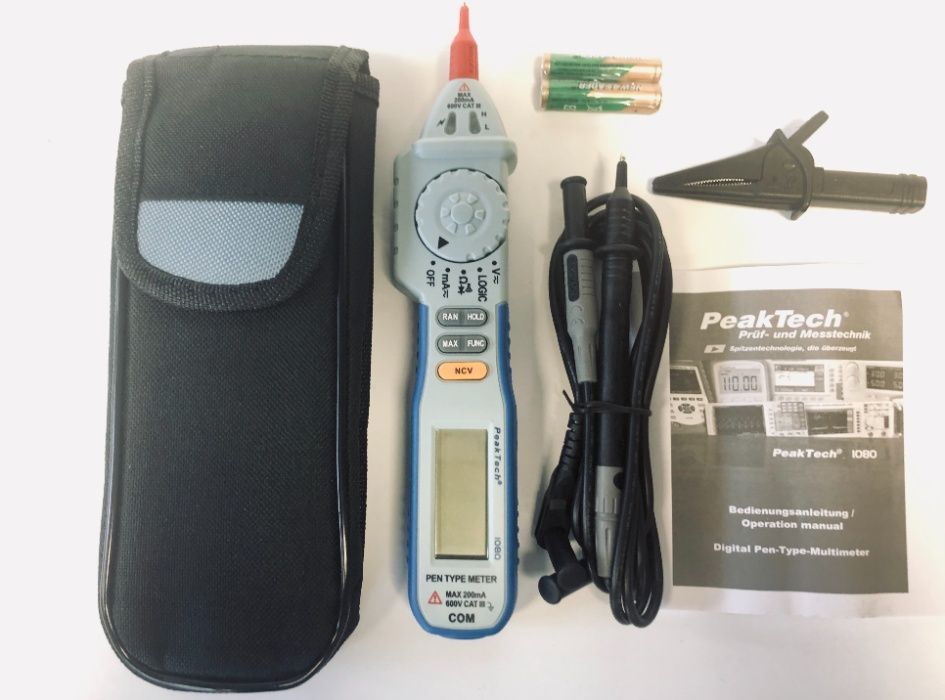 мултиметър тип писалка Peaktech 1080, измервателен уред