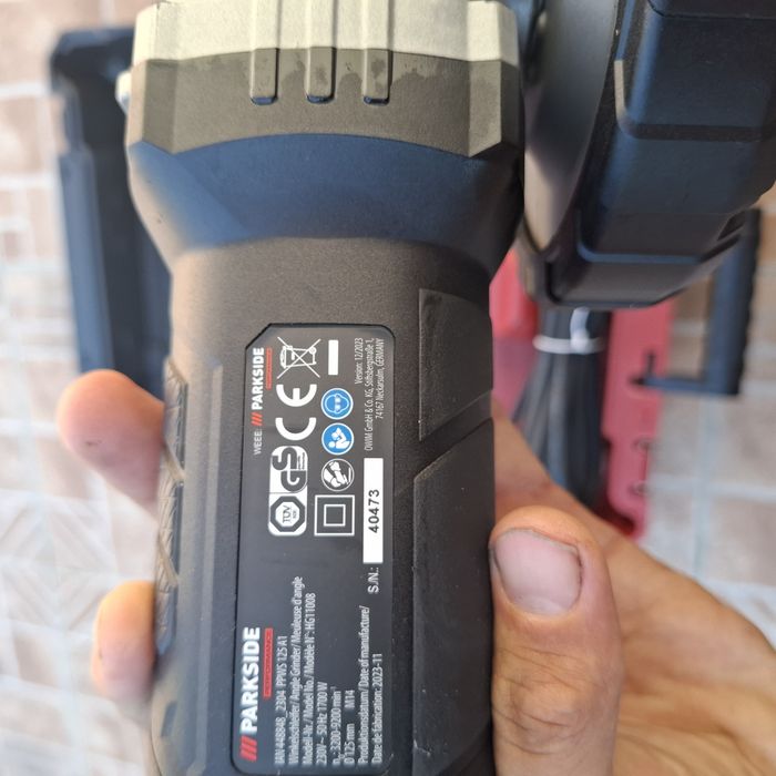 Ъглошлайф parkside performace, 1700 W