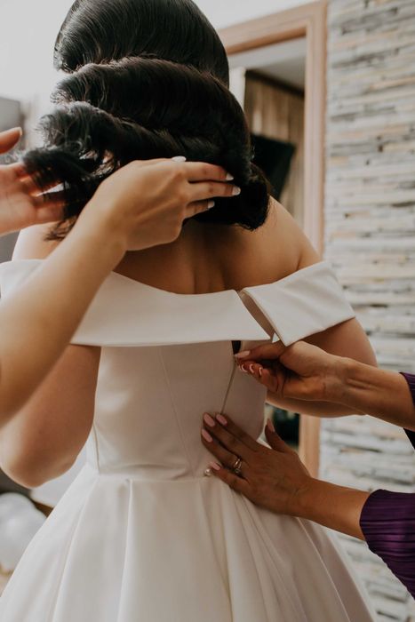 Rochie de mireasa croita la Salonul Maria