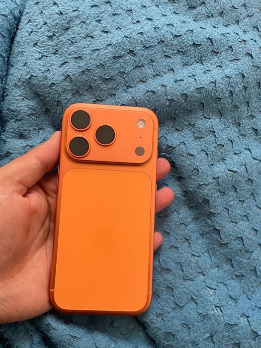 Iphone 17 Pro Orange colour (E-Sim)  Urgent sale