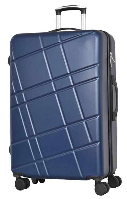 Пътнически куфар за ръчен багаж  77х51х26см с 4ри колела 360°