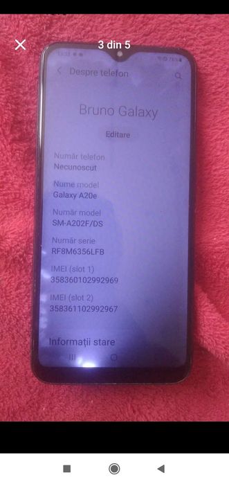 Redmi 7 Samsung s20
