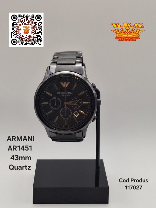 Ceasuri Armani Amanet BKG