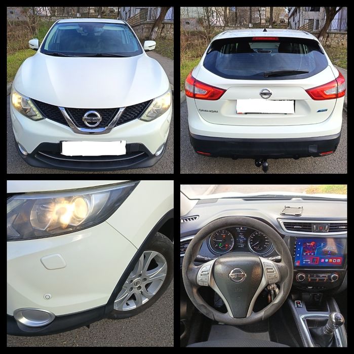 Nissan Qashqai*Af.2016*1.5 Dci*120 Cp*6+1V*Clima*Navi*Pilot*Led*Euro6!