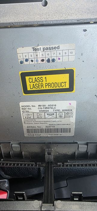 Radio cu cd toyota yaris 2005-2009