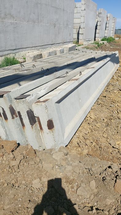 Фермы, ригеля, плиты.