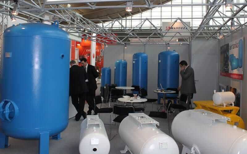 Air Tank ressiver yomkost xavo uchun 250 l 500l 1000l 1500l 2000l