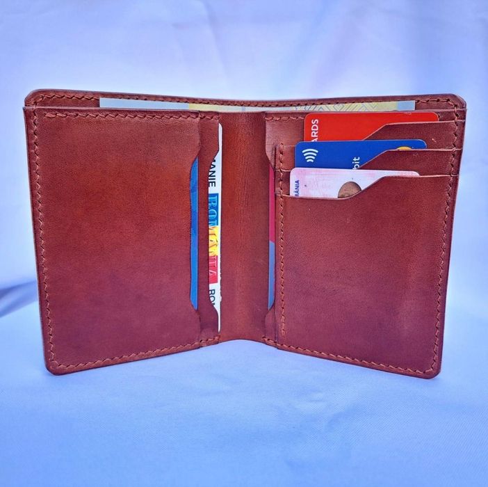 Portofel Barbati Piele Vitel Lucrat Manual