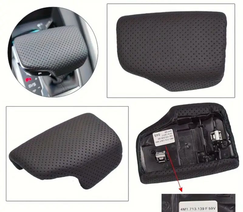 Кожено капаче скоростен лост ( автоматик )  Audi A4 B9 A5 / Q7 / Q5